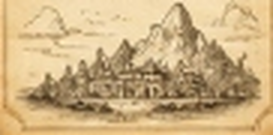 Drum Rockies cylinder peaks and hilltop castle