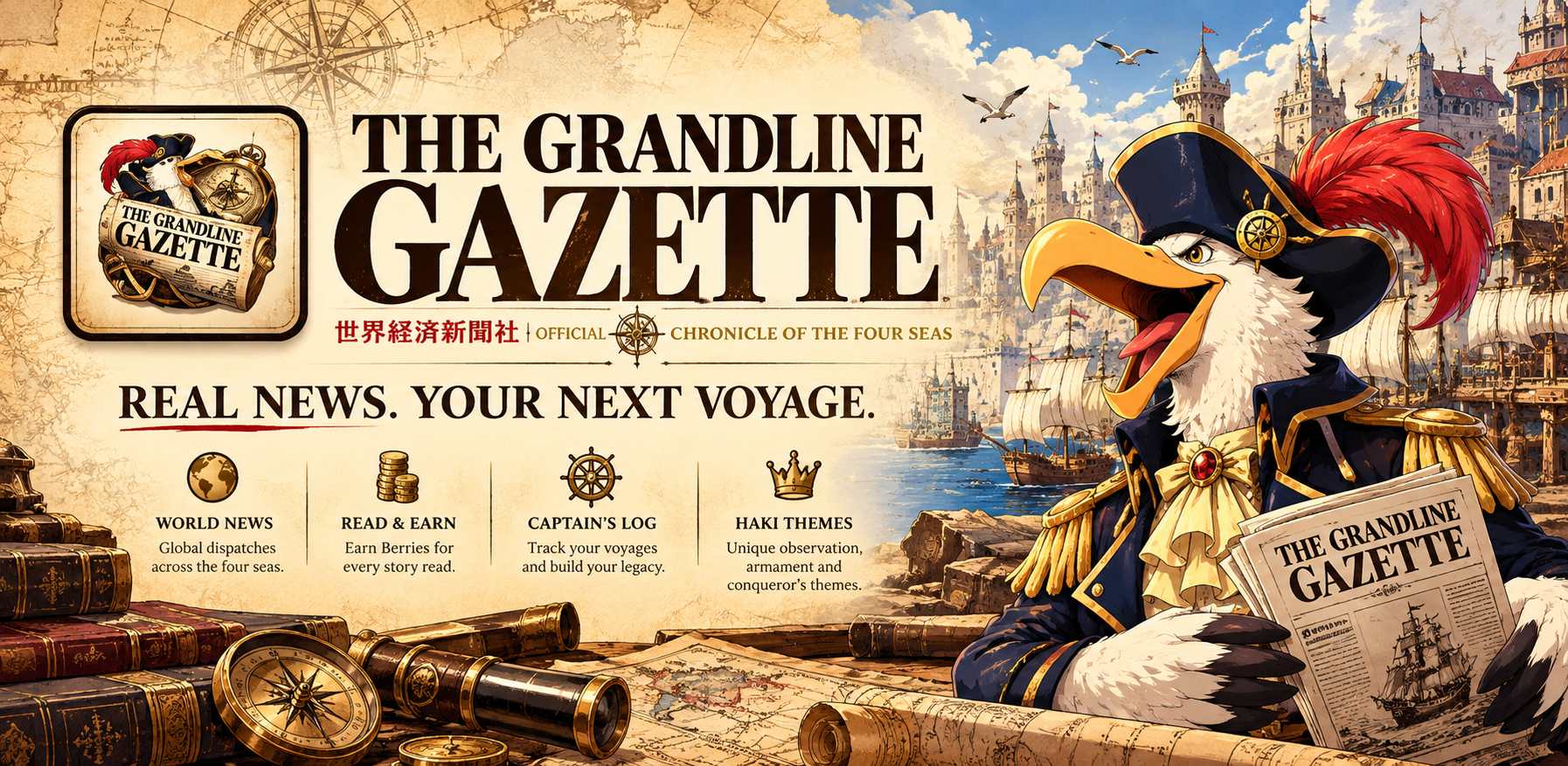 The Grandline Gazette - Official Feature Graphic